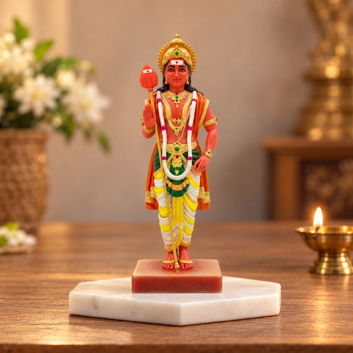 Lord Murugan Swamy Multicolor 7 Inch