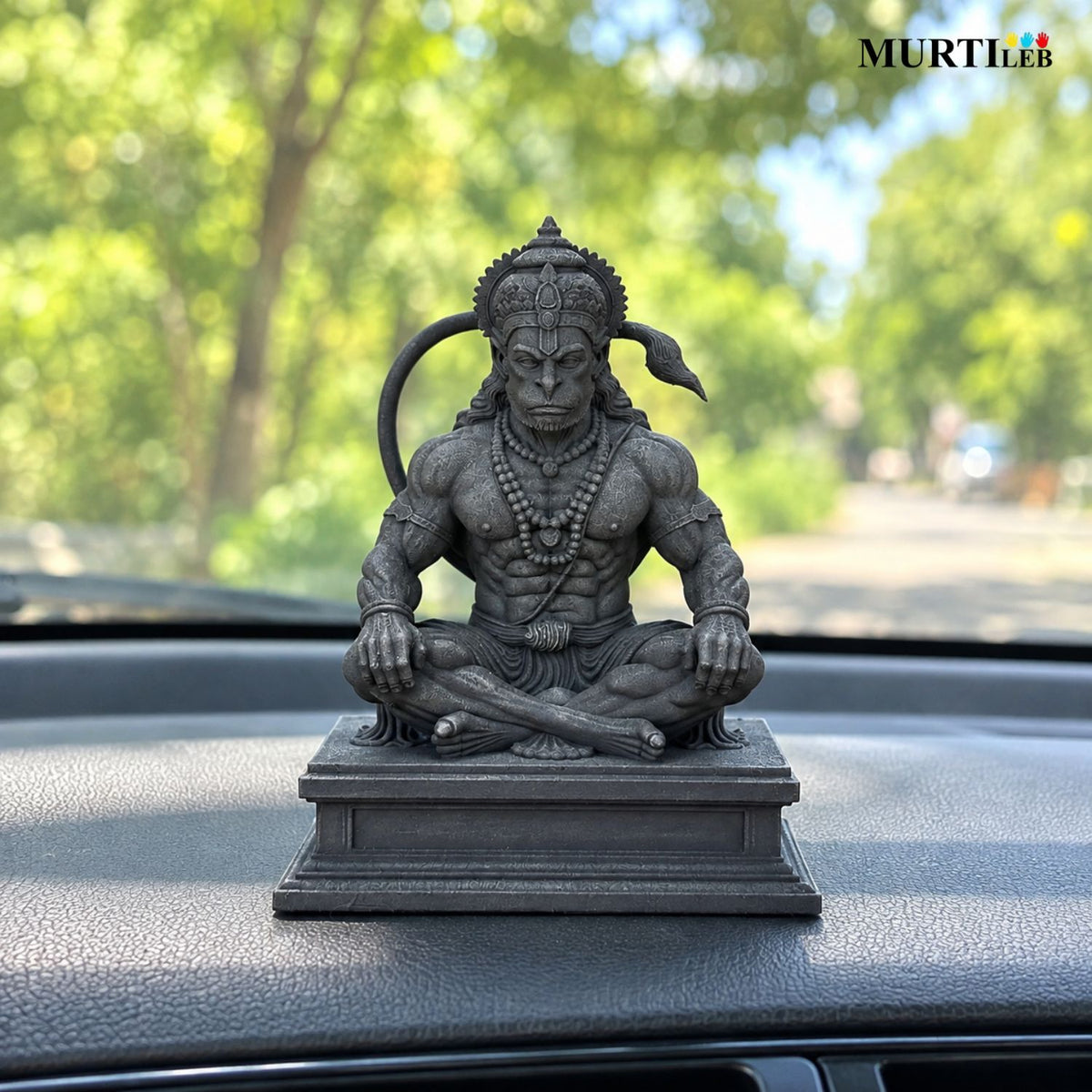 Lord Meditating Hanuman Ji 3.5" Idol