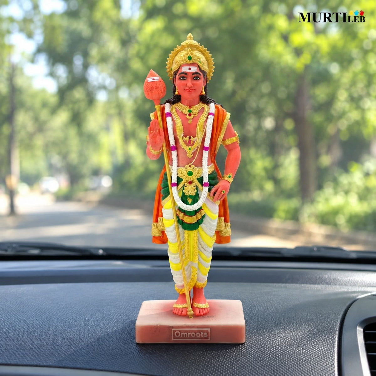 Lord Murugan Swamy Multicolor 7 Inch