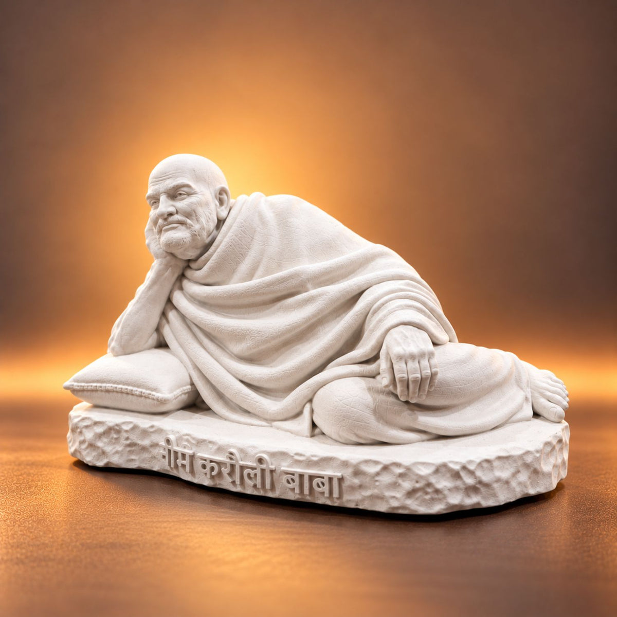 Neem Karoli Baba Idol – 4 Inch Best For Car Dashboard & Pooja Room