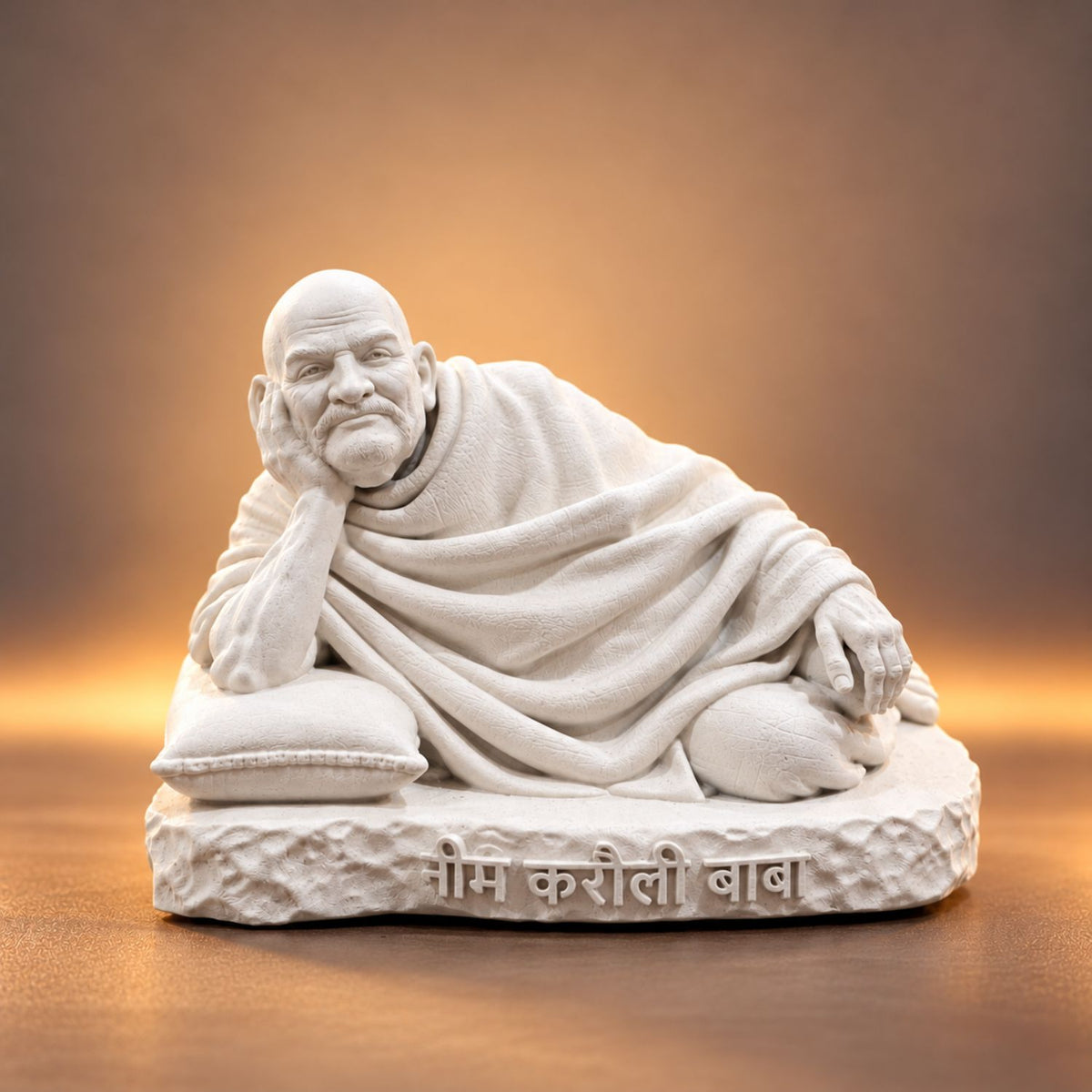Neem Karoli Baba Idol – 4 Inch Best For Car Dashboard & Pooja Room