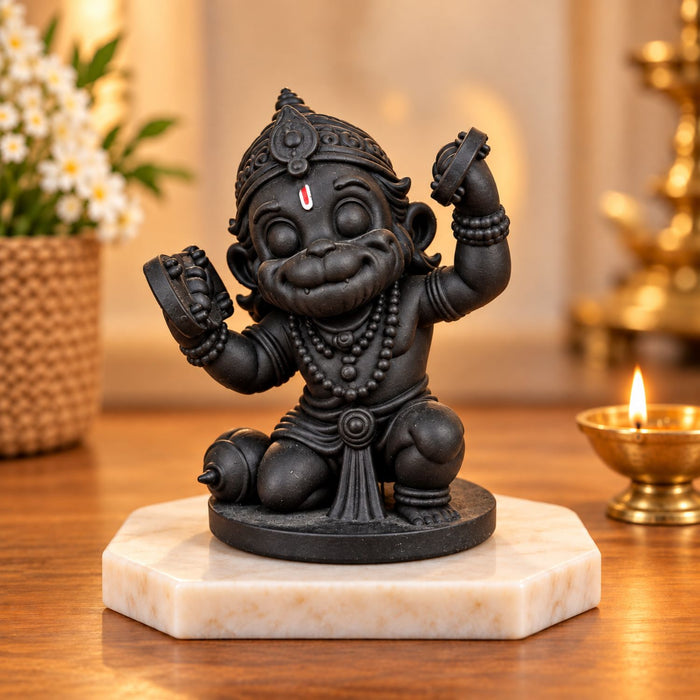 Premium Bal Hanuman Idol 3.5" Black
