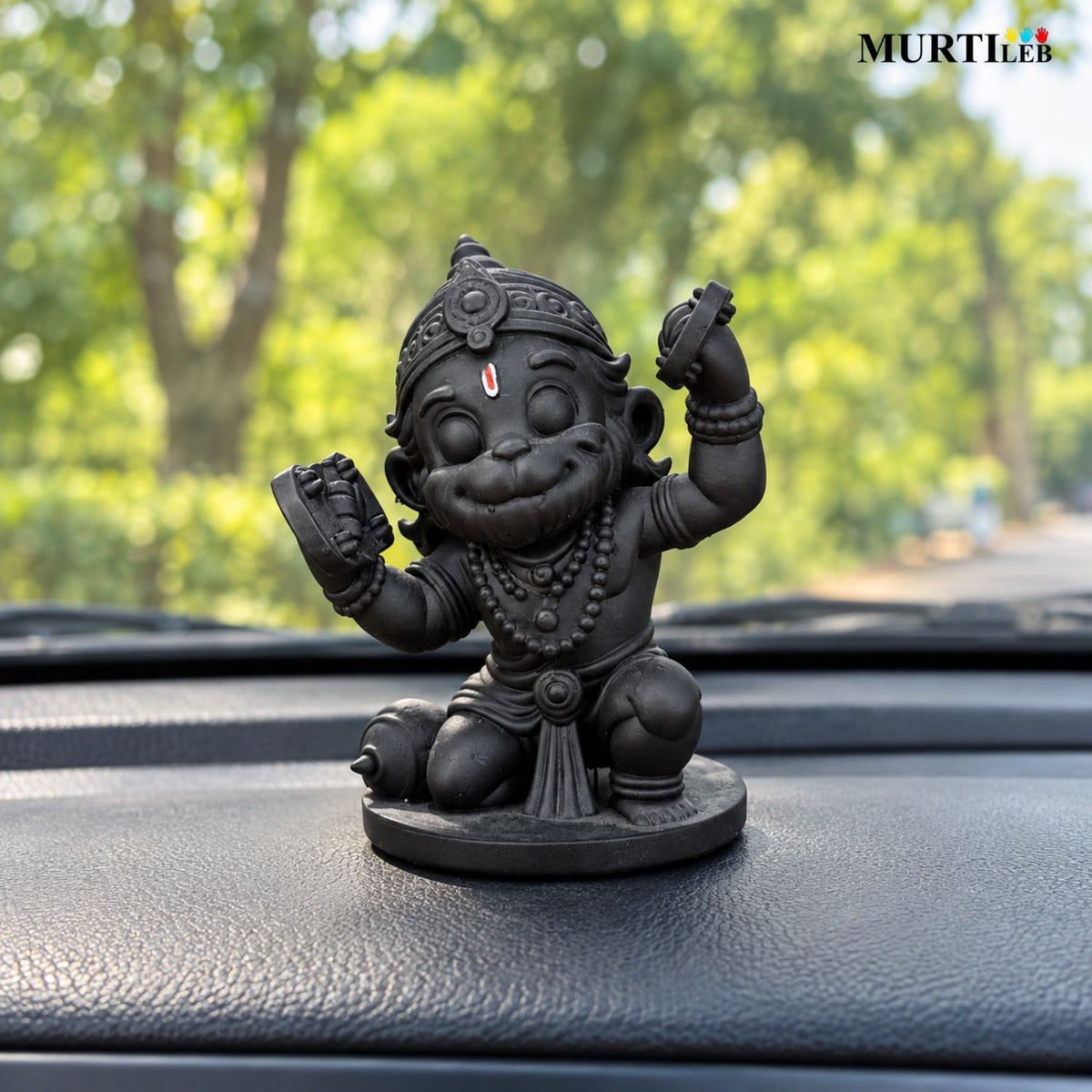 Premium Bal Hanuman Idol 3.5" Black
