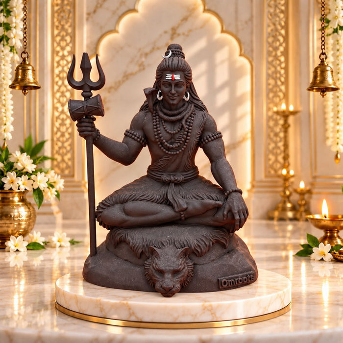 Lord Shiv Ji Black Idol 4 Inch | Mahadev Shiv Ji Murti