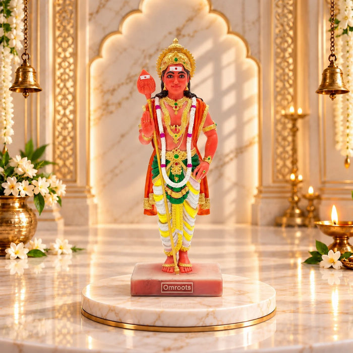 Lord Murugan Swamy Multicolor 7 Inch
