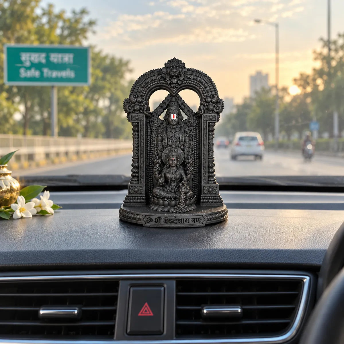 Lord Venkateswara & Mata Padmavathi 4" Idol